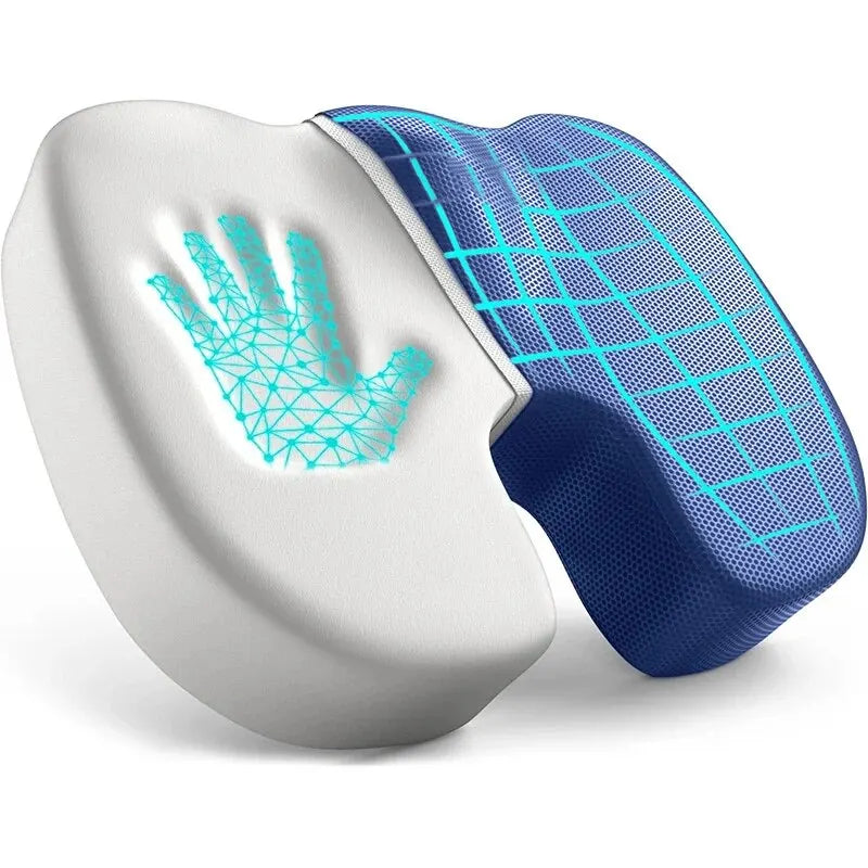 Ergonomic Memory Cotton Office Cushion Hemorrhoid Cushion Chair Cushion Sedentary Artifact Student Cushion