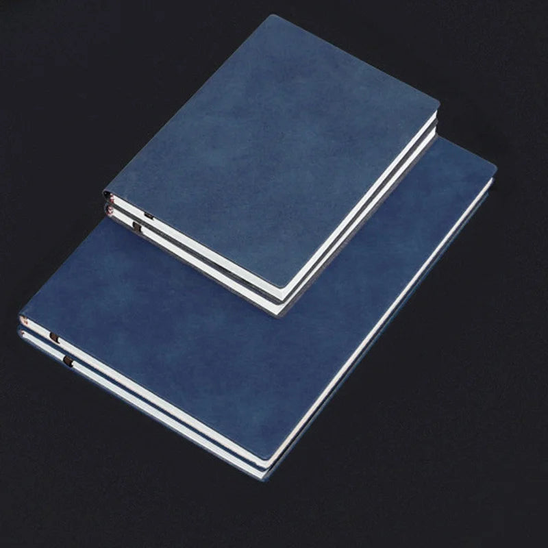 A5 A6 Notebook Leather Office Journal Diary notepad Stationery Student lined Notebook 160pages/240pages