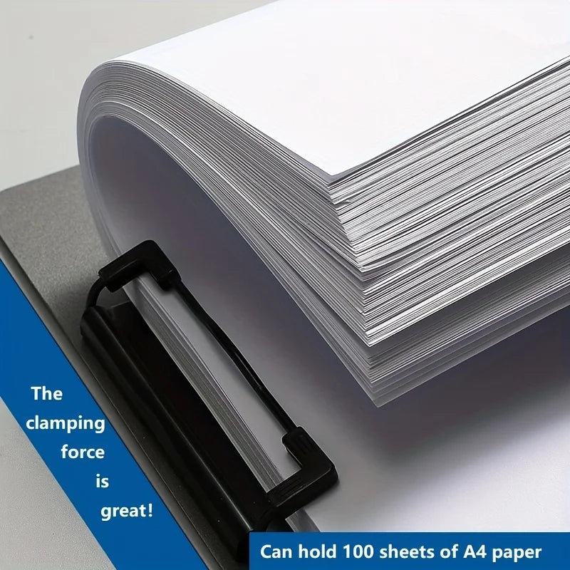 1pc A4 File Folders, Documents Organizer, Clipboard With Cover, For Business & School, Stationery & Office Supplies