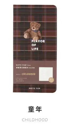Weekly Record Book Retro Slim Weekly Plan Book Notepad Cute Notebook Planner Office & School Note Book