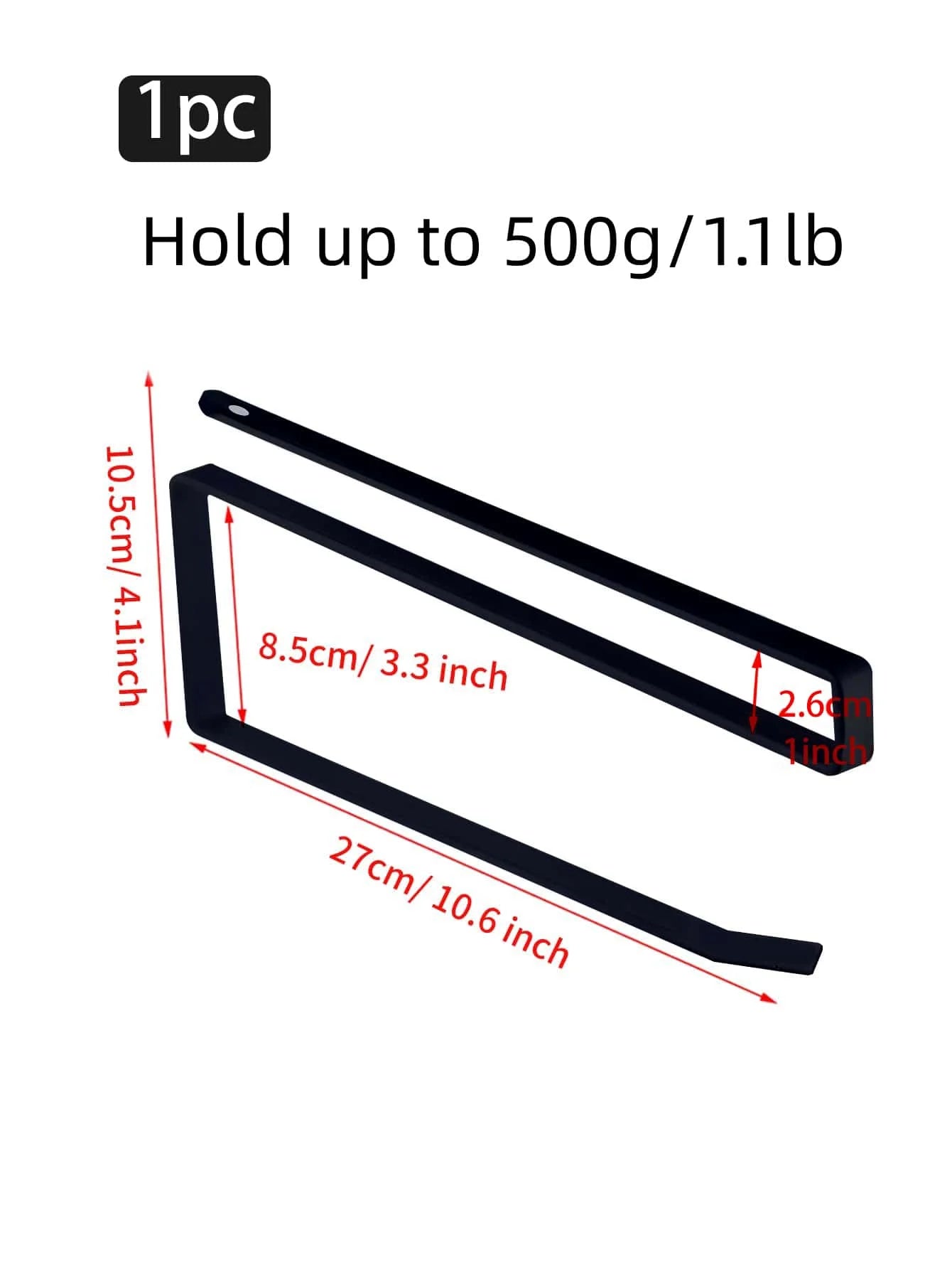 Paper Roll Holder Towel Rack Hanging Shelf Bathroom Storage Toilet Rack Home Kitchen Tissue Accessory Wall Kitchen