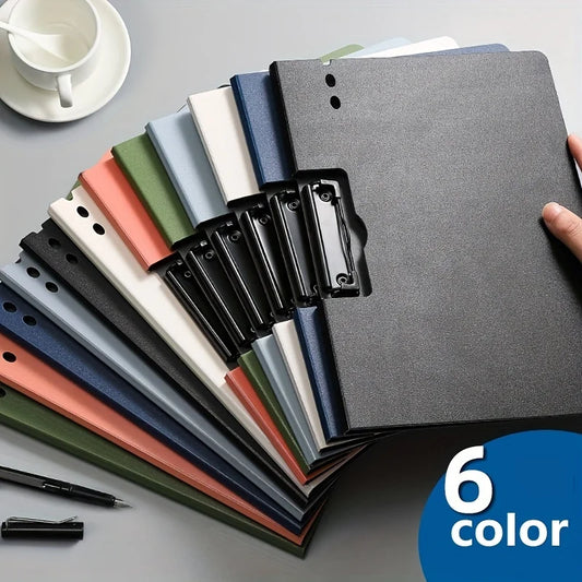 1pc A4 File Folders, Documents Organizer, Clipboard With Cover, For Business & School, Stationery & Office Supplies